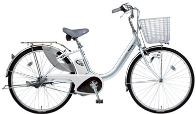 電動自転車 Panasonic Lithium vivi DX シルバー-